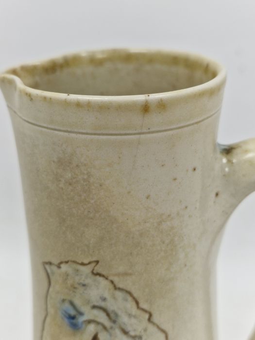 Martin Brothers stoneware tapering cylindrical jug, dated 1898, incised Martin Bros/London & - Image 8 of 46