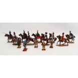 Large quantity of unboxed Cavalry and Military DelPrado figures to include Trooper Napoleon's