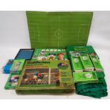 Subbuteo boxed table soccer club edition together with Subbuteo 61213 goals, Subbuteo C.100 teams to