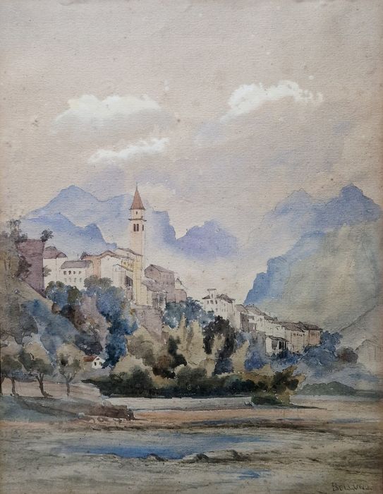 Barbara Dangar (20th century)  Three watercolours on paper  Each painted with a river landscape, - Image 2 of 13
