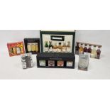 Miniature spirits gift sets to include Pendery Welsh whisky, six classic malts of Scotland,