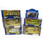 Quantity of boxed Corgi and Lledo diecast model cars to include Corgi C676/3 Ford Transit, C676/1