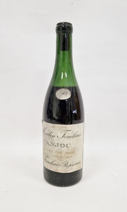 1962 Anjou Moulin Touchais Loire.  Level: mid shoulder