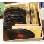 Quantity of vintage 78's, mainly classical, to include Swan Lake, Puccini, etc and some easy