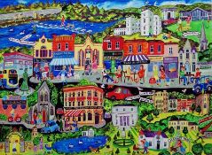 Simone Walsh Set of three limited edition prints "Life in Leafy Rathfarnham, Dublin', 63/111, "