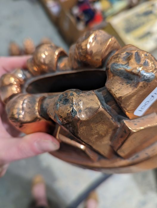 Collection of late 19th/early 20th century copper jelly moulds including three marked for Colley - Image 2 of 46