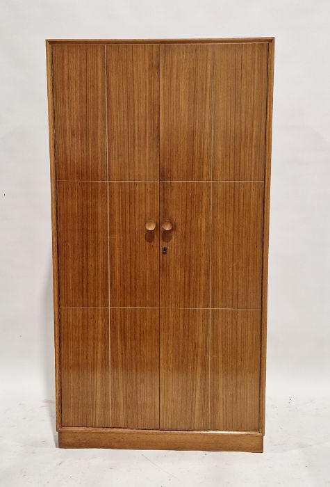 DM Letchworth Meredew mid century oak two door wardrobe, measuring approximately 176cm high by - Image 2 of 2