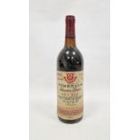 1986 Tyrrells Dry Red No. Level: low neck