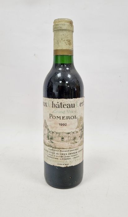 1992 Vieux Chateau Certan Pomerol: half bottle