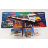 Hornby Railways 00 gauge Train set Intercity 225 together with R.523 Waiting Room and R.590