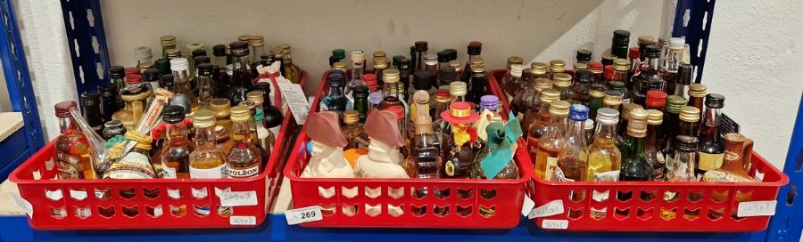 Quantity of miniature spirits, liqueurs and fortified wines including Napoleon brandy novelty - Image 2 of 2