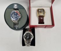 Gentleman's Citizen Ecodrive WR200 wristwatch, a Master Time automatic wristwatch and a Navigator,