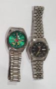 Seiko automatic Mickey Mouse gentleman's wristwatch and a Seiko 5 Automatic gentleman's
