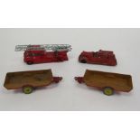 Quantity of diecast models to include Crescent Toy Co. Ltd blue tractor, Lesney Matchbox series King