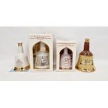 Three commemorative Bells whisky decanters, sealed and in original boxes celebrating the Marriage of