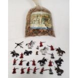 Quantity of painted lead models to include cavalry, soldiers (possibly some Games Workshop) and a
