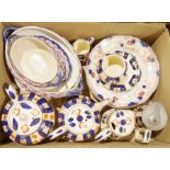Quantity of Grimwades 'Linnea' chinaware to include plates, tureens and a small quantity of