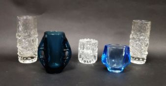 Group of mid century glass to include Frantisek Peceny (1920-1977) for Hermanova Hut, a pair of