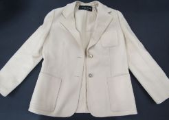Various 1980's and later items to include a Louis Feraud cream blazer. Guillaume fitted top, an L.L.