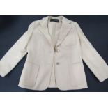 Various 1980's and later items to include a Louis Feraud cream blazer. Guillaume fitted top, an L.L.