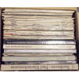 Quantity of classical LPs to include Greig, Mozart, Brahams and some classical LP box sets to