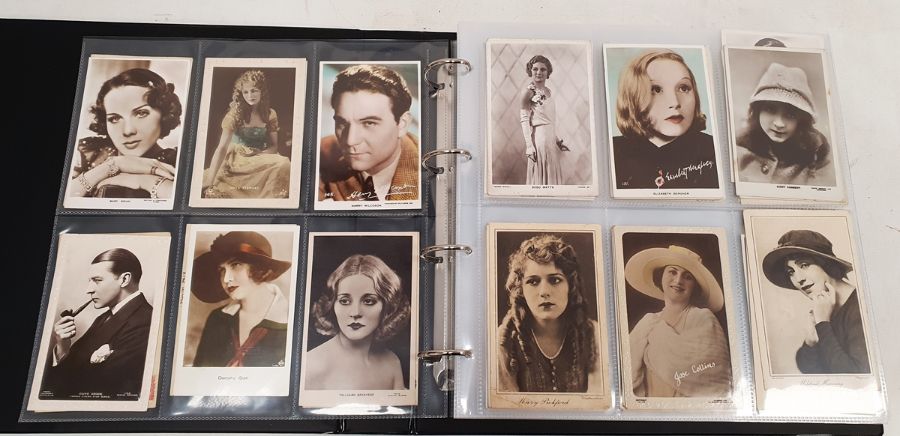 Album of film star Lilywhite Photographic series, Colourgraph Series and other postcards, mainly - Image 2 of 4