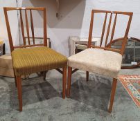 Mid-century set of six Gordon Russell Bombay rosewood chairs, 'Burford' pattern, 86cm high (6)