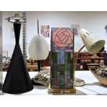 Four modern table lamps (4)