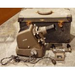Vintage Aldis slide projector with case