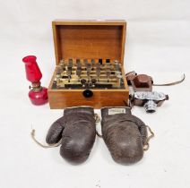 Philip Harris & Co Ltd (Birmingham) cased electrical laboratory resistance tester instrument, with