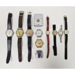 Collection of vintage wristwatches, to include a Bentina star 21, an Ancre, a Bravington's