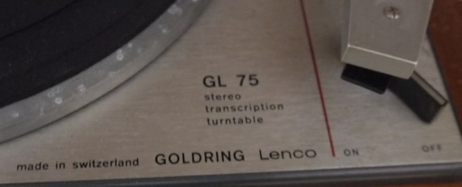 Goldring Lenco GL75 vintage turntable - Image 2 of 3