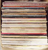 Quantity of LPs and 78s, mainly easy listening, to include Louis Armstrong, Max Bygraves, The