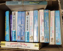 Large quantity of vintage and modern jigsaw puzzles (3 boxes)