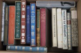 Large quantity of folio society, all within their original slip cases, to include Isherwood,