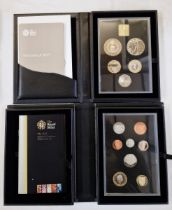 UK Proof Sets (2), 2015 Proof 8 Coin Year Set with certificate of authenticity £2 down to 1p, 2017