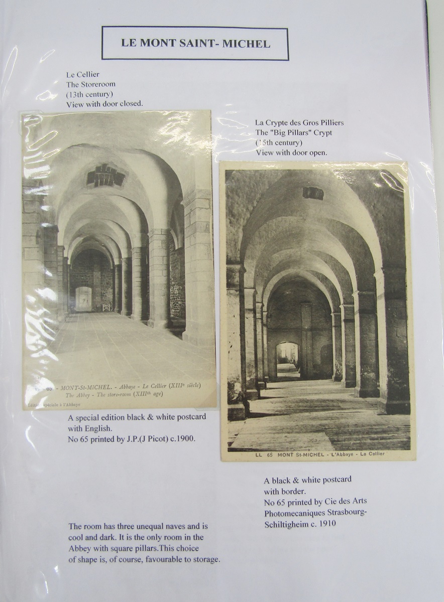 Large collection of postcards of Le Mont Saint Michel, France (5 albums) and a quantity of loose - Image 2 of 8