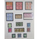 GB & thematic stamps: with face value c £70 within collection, blue album and stock book with pack