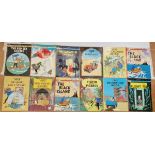 Herge "The Adventures of Tintin", various titles to include 'The Secret of the Unicorn', 'King