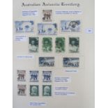 Australian Antarctic Territory/ Antarctica stamps: mint and used collection in well written-up,