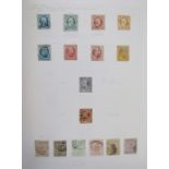 Netherlands: Fine used collection of stamps in red Senator album from first issues to 2000,