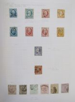 Netherlands: Fine used collection of stamps in red Senator album from first issues to 2000,