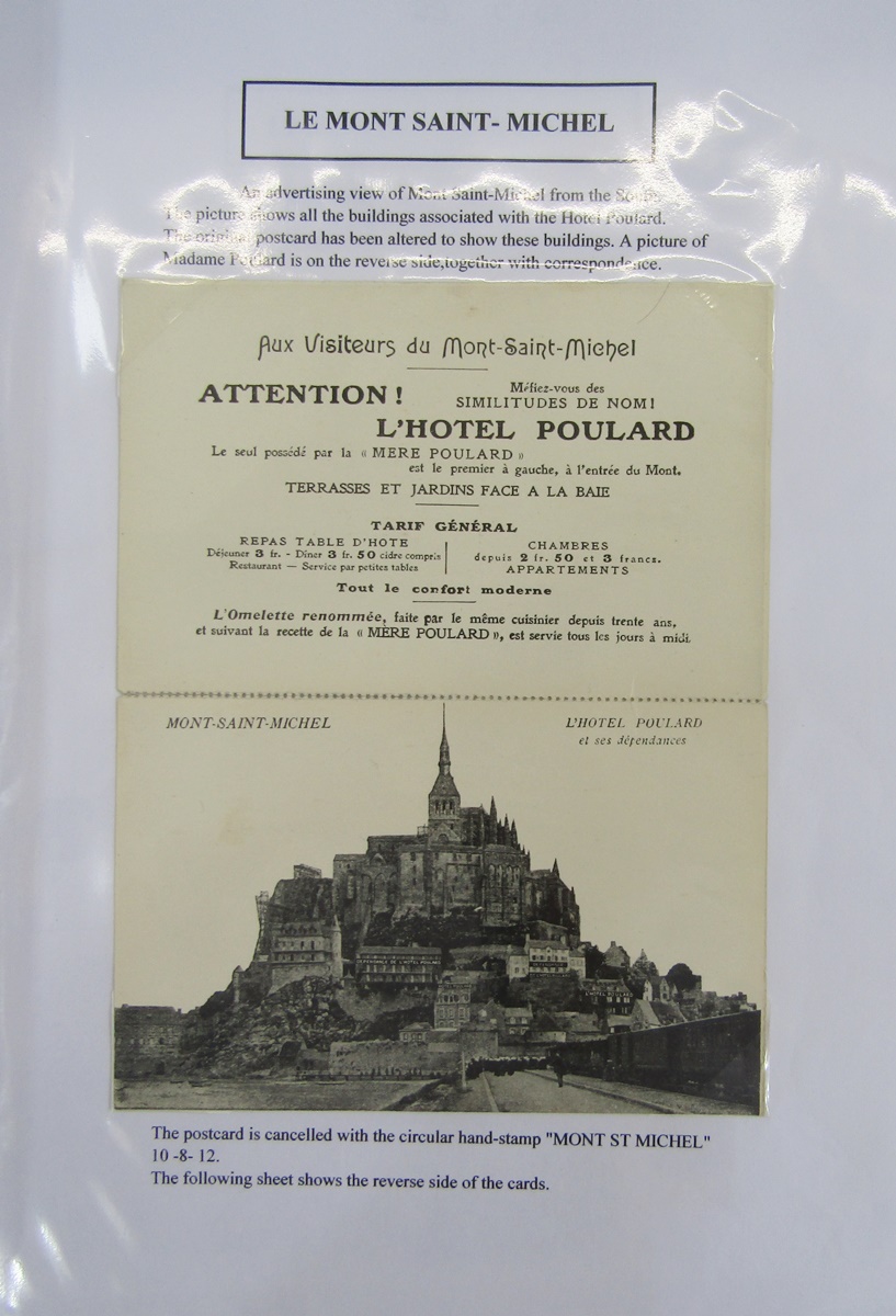 Large collection of postcards of Le Mont Saint Michel, France (5 albums) and a quantity of loose - Image 4 of 8