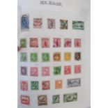 World stamps: A-Z collection in green crate of 7 quality Martin Mills ‘Barclay’ loose-leaf albums