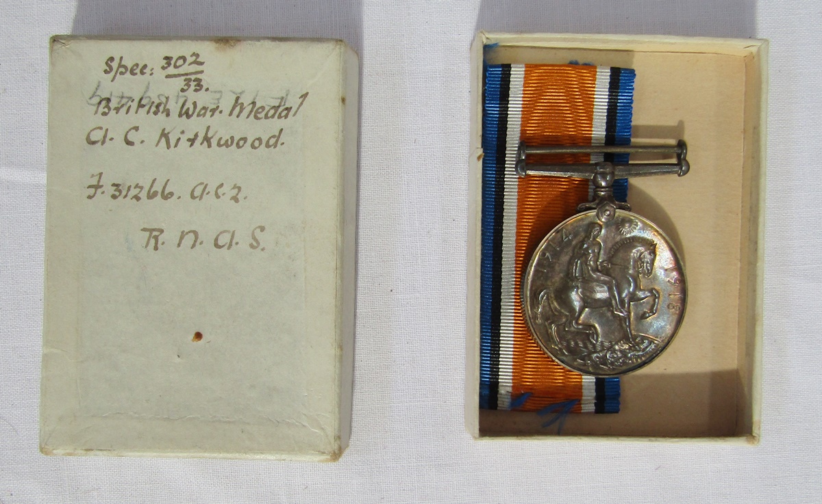 WWI War Medal named to 'F.31266 A.C. Kirkwood R.N.A.S.', WWI pair of medals named to '131633. Pte. - Image 11 of 20