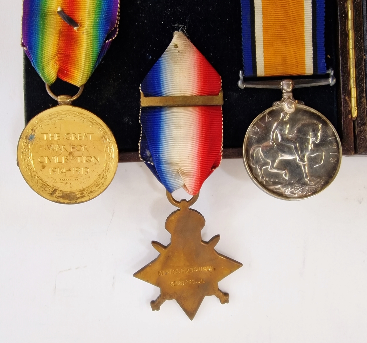 Distinguished Service Order Medal group comprising of Queens South Africa Medal with clasps, - Image 18 of 24