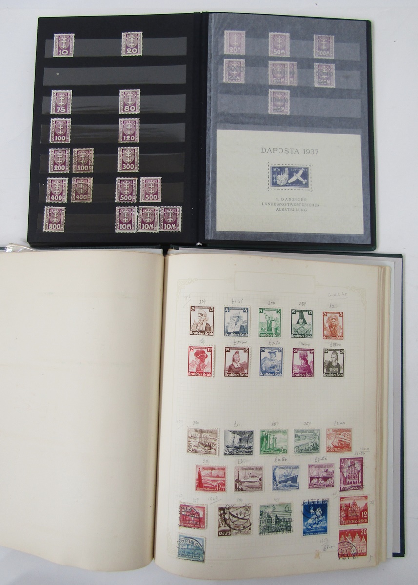 Germany stamps: box of mint & used definitives and commemoratives with others including states, - Image 8 of 10