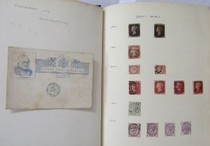 GB: Four albums of QV to QEII mint stamps and used definitives and commemoratives including QEII