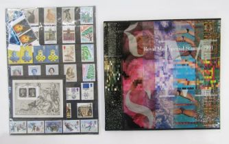 GB stamps: With face value of c £120 collection of QEII decimal mint, mostly commemoratives in