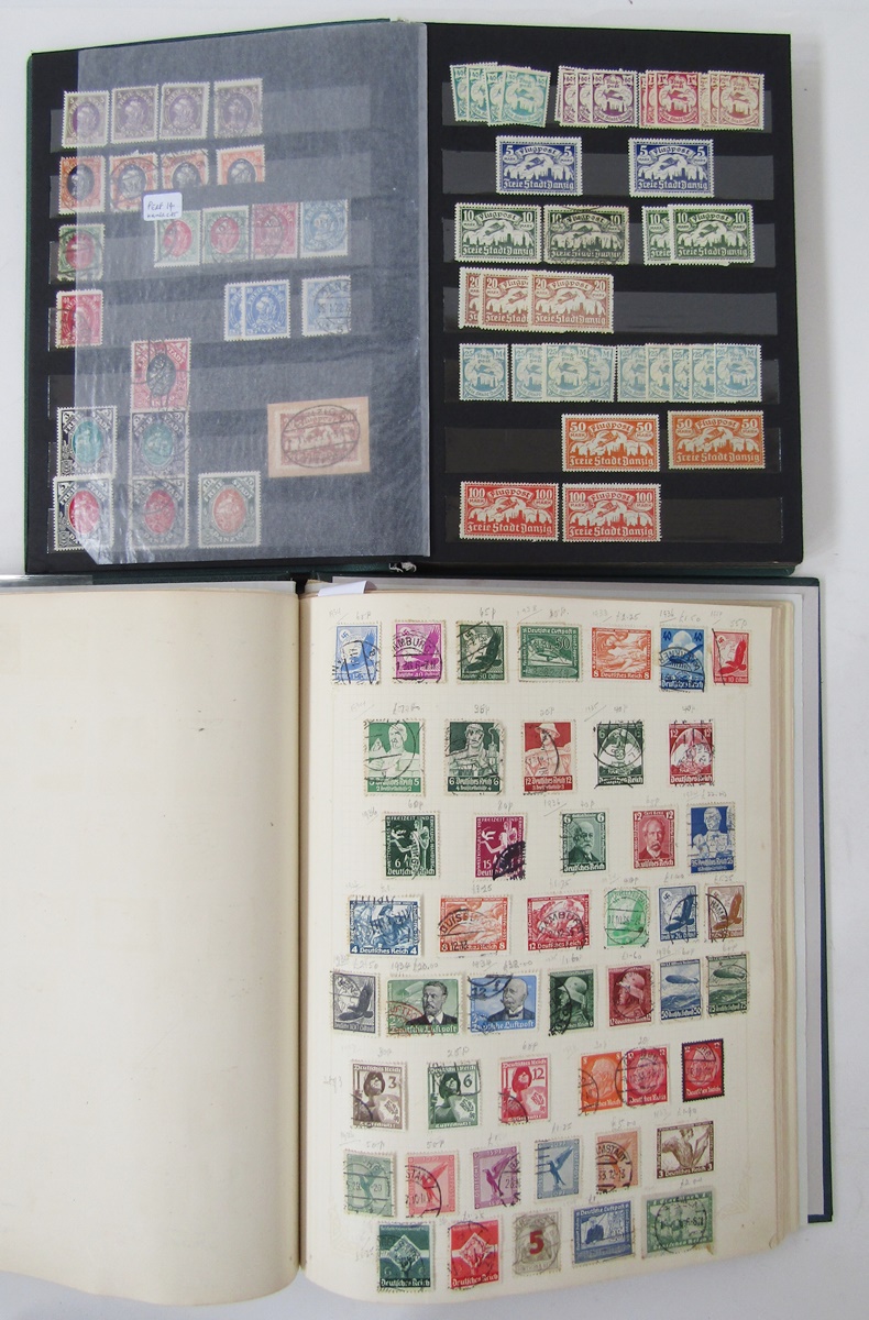 Germany stamps: box of mint & used definitives and commemoratives with others including states, - Image 7 of 10